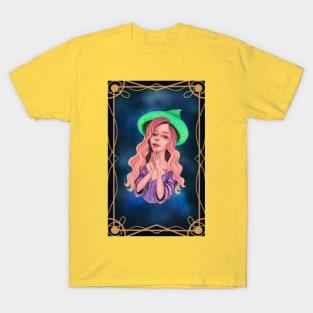 Pink hair virgo witch T-Shirt